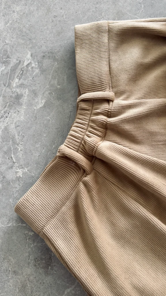 شلوار مخمل زنانه نیم بگ nessdress