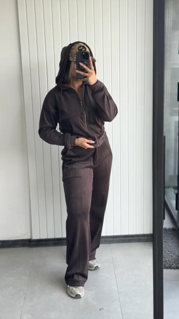 شلوار مخمل زنانه نیم بگ nessdress