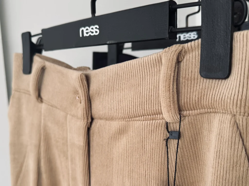 شلوار مخمل زنانه نیم بگ nessdress