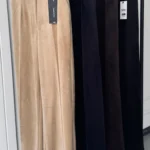 شلوار مخمل زنانه نیم بگ nessdress