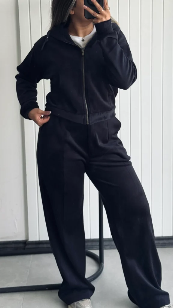 شلوار مخمل زنانه نیم بگ nessdress