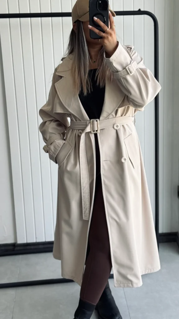 بارونی زنانه مدل مانا Mana-nessdress