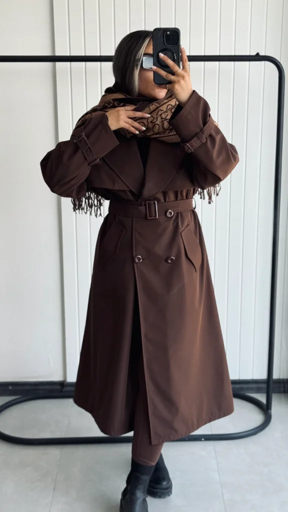 بارونی زنانه مدل مانا Mana-nessdress