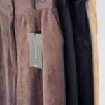 شلوار مخمل زنانه نیم بگ nessdress