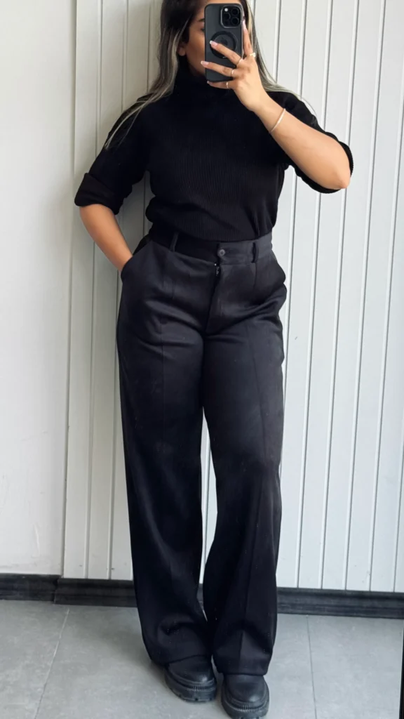 شلوار مخمل زنانه نیم بگ nessdress