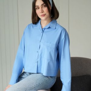 شومیز تک جیب شوکا